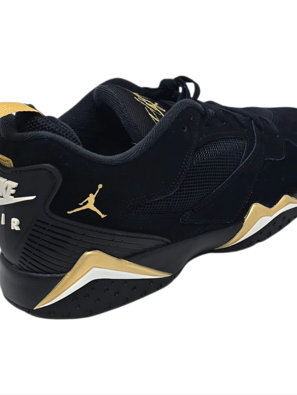 Nike Air Jordan MVP 92 Black Metallic Gold Sneakers HQ3950-007 Men's Size's